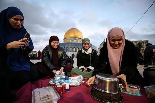 عکس هایی از غزه و قدس در ماه رمضان