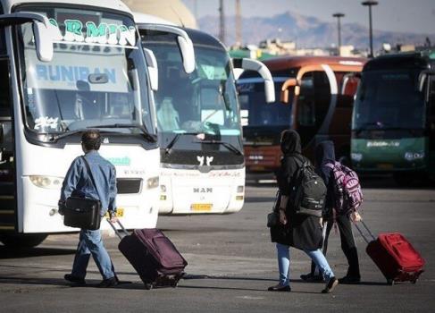 جابه جایی بیشتر از ۸۰۰ هزار مسافر در پایانه های مسافربری مشهد طی ایام نوروز ۱۴۰۱