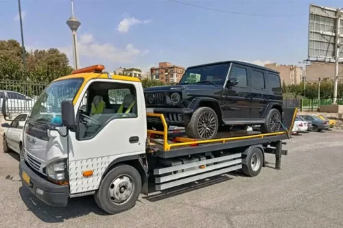 خدمات حمل خودرو از تهران به اصفهان
