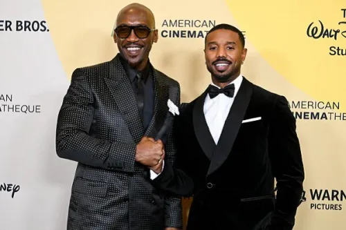 تجلیل گرم مایکل بی. جردن در هالیوود چادویک بوزمن فقید ستاره گرفت