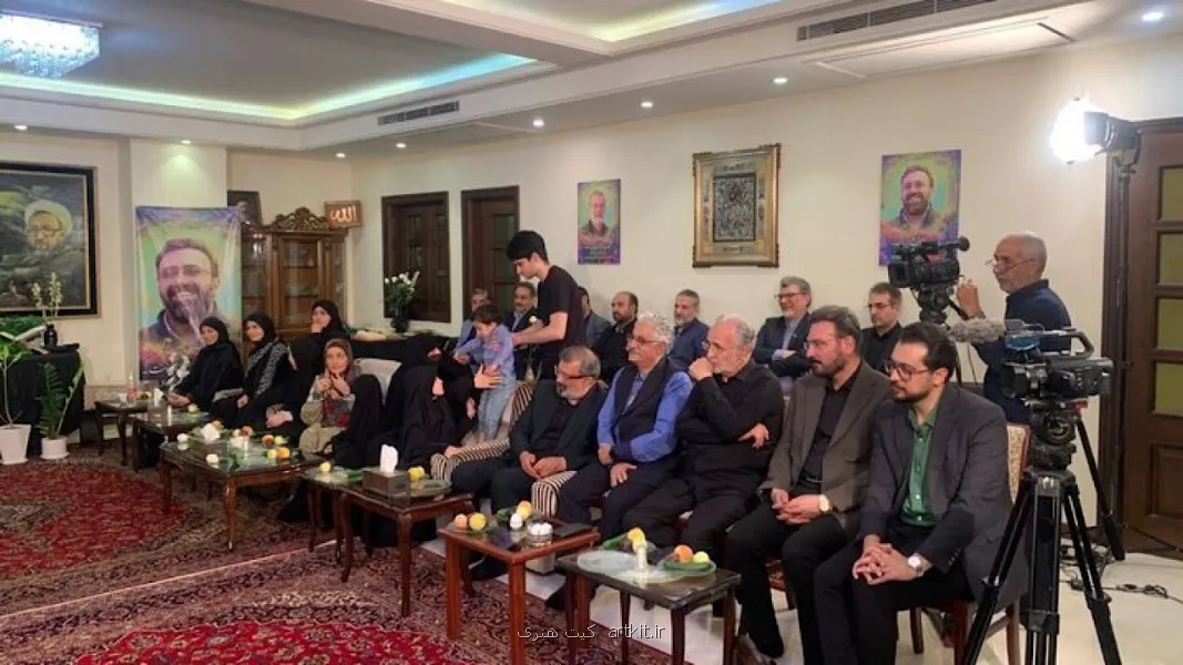 مجریان تلویزیون در منزل علی لاریجانی
