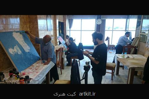 آثار اربعینی هنرمندان ایرانی در كوفه