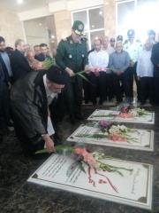 حسینیه حرم مطهر شهدای گمنام باغ موزه دفاع مقدس تبریز راه اندازی شد