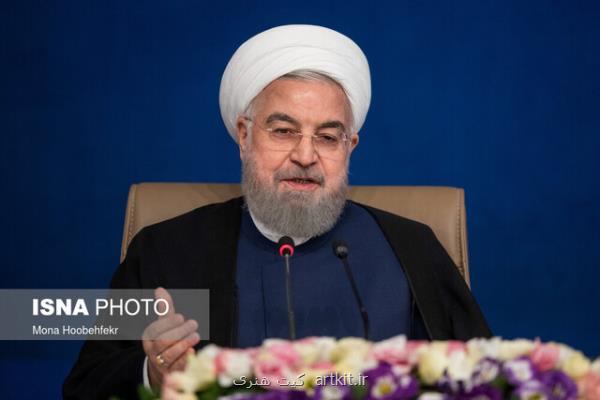 افتتاح طرح های ملی در حوزه گردشگری و ورزش با حضور روحانی